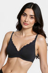 Zivame Padded Non Wired Medium Coverage T-Shirt Bra - Tap shoe — thumbnail 1